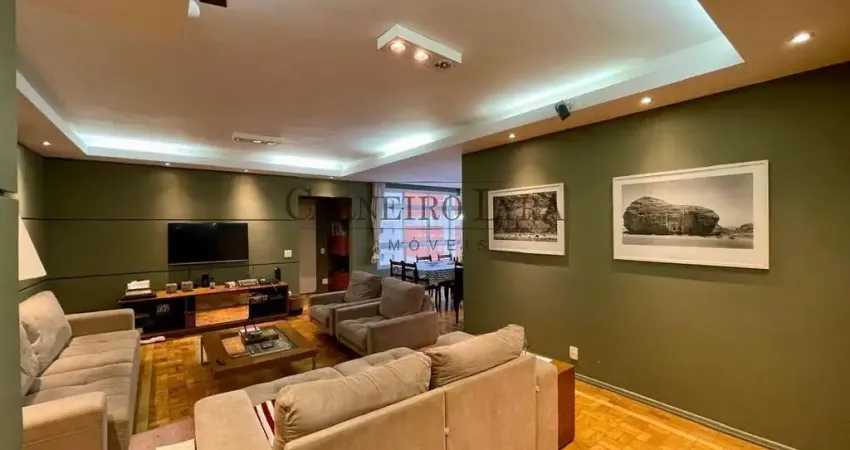 Excelente apt à venda em higienópolis com 143m² contendo 3 amplos dormitórios