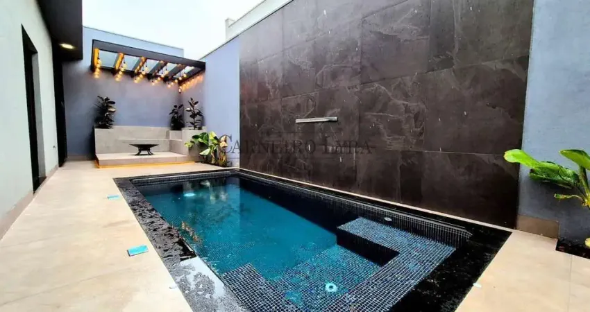 Casa com 3 dormitórios à venda por r$1.290.000 - residencial campo belo, jaú, sp