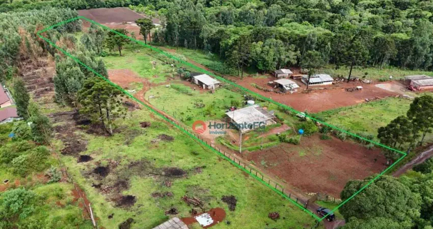 Chácara à venda, 12100 m² por R$ 450.000 - Guabiroba - Guarapuava/PR