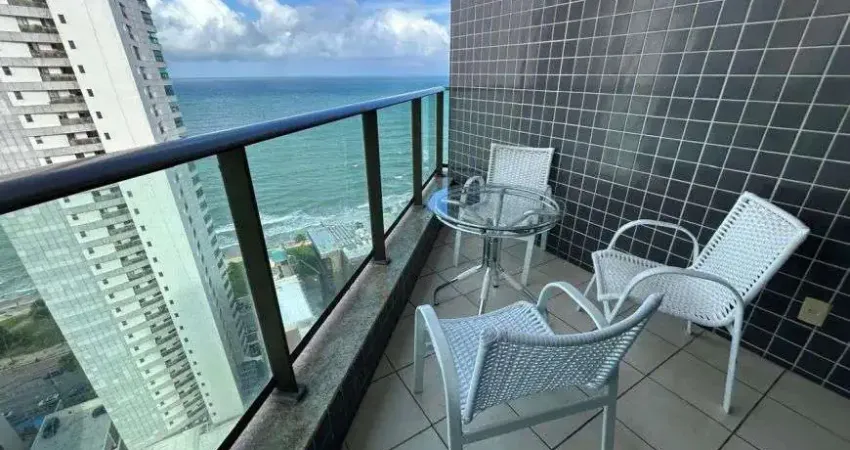 Com belissíma vista do mar, apenas 100 mts da avenida b. viagem