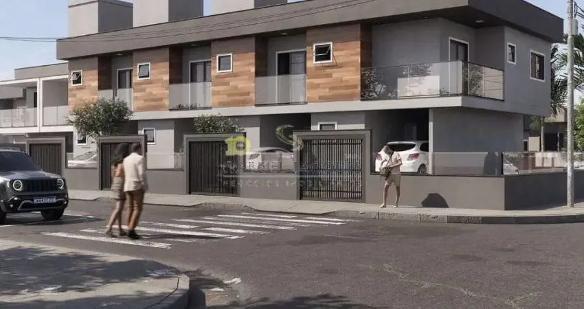 Sobrado frente mar com 2 suítes à venda, 81 m² por R$ 580.000 - Praia Do Sonho (Ens Brito) - Palhoç