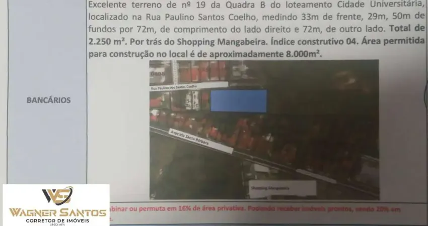 Terreno à venda no Jardim Cidade Universitária, João Pessoa 