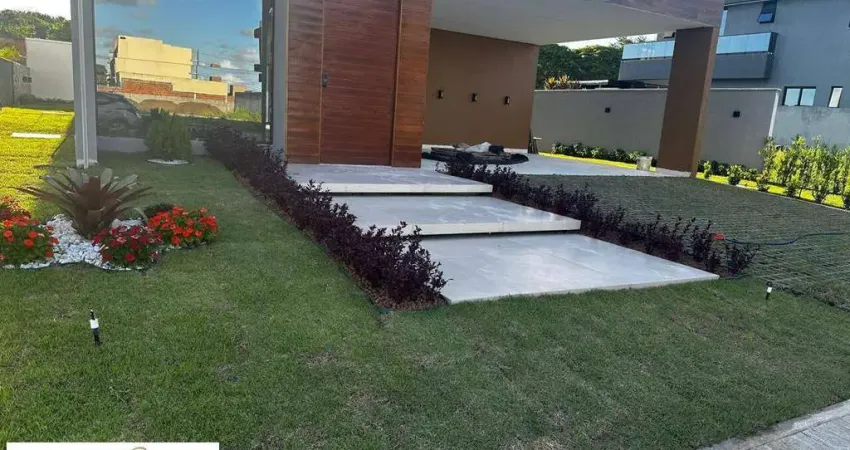 Casa condomínio fechado alphaville paraíba primeiro andar nascente sul