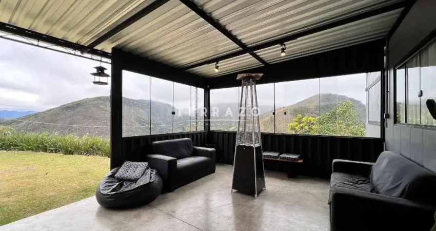 Casa em condomínio à venda, 1 quarto, 4 vagas, albuquerque - teresópolis/rj