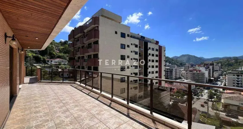Cobertura à venda, 4 quartos, 3 suítes, 2 vagas, agriões - teresópolis/rj