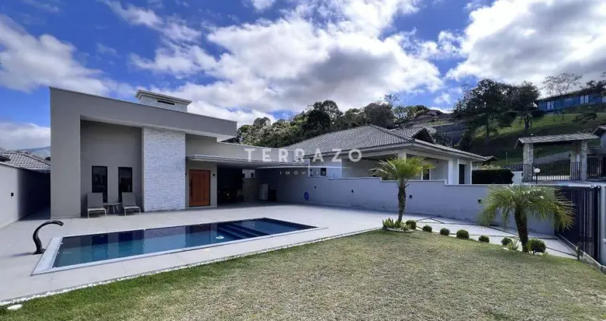 Casa em condomínio à venda, 3 quartos, 3 suítes, 4 vagas, albuquerque - teresópolis/rj