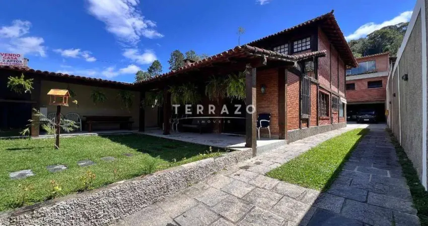 Casa à venda, 6 quartos, 3 suítes, 2 vagas, tijuca - teresópolis/rj
