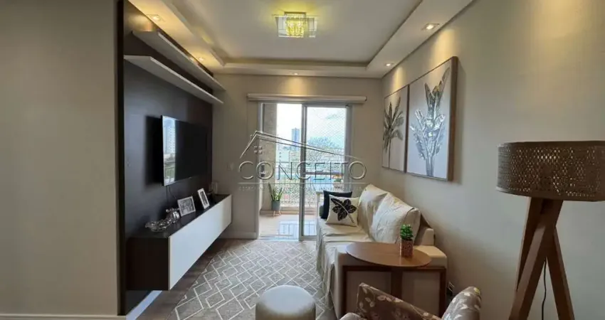 Apartamento à venda no Condomínio Residencial Novitá com 67m² | 3 dormitórios sendo 1 suíte e 1 vaga de garagem.