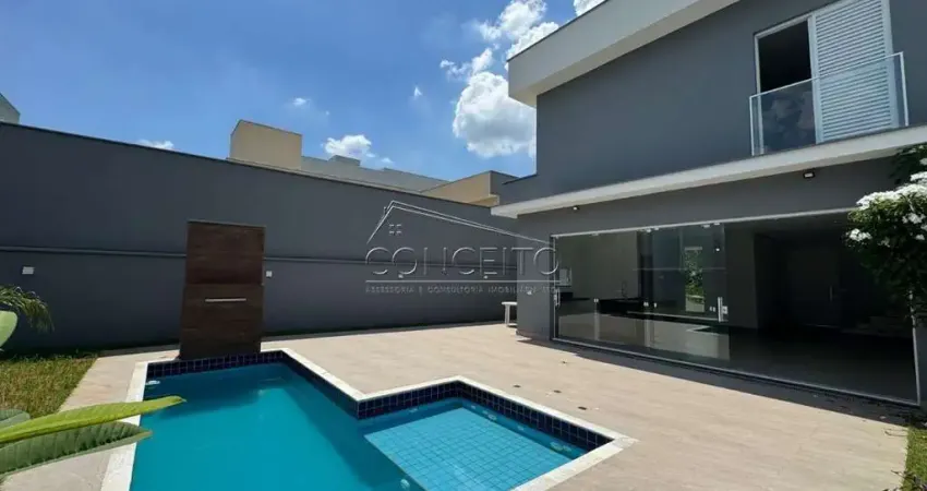 Sobrado à venda no Condomínio Soleil Piracicaba com 169m² | 3 dormitórios sendo 1 suíte e 4 vagas de garagem.