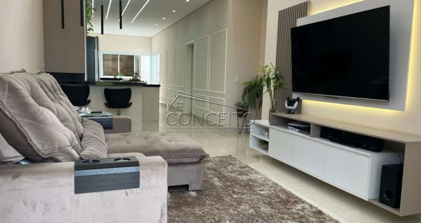 Casa térrea à venda no Residencial Ágape com 150 m² | 2 dormitórios, sendo 1 suíte com closet e 2 vagas de garagem cobertas.