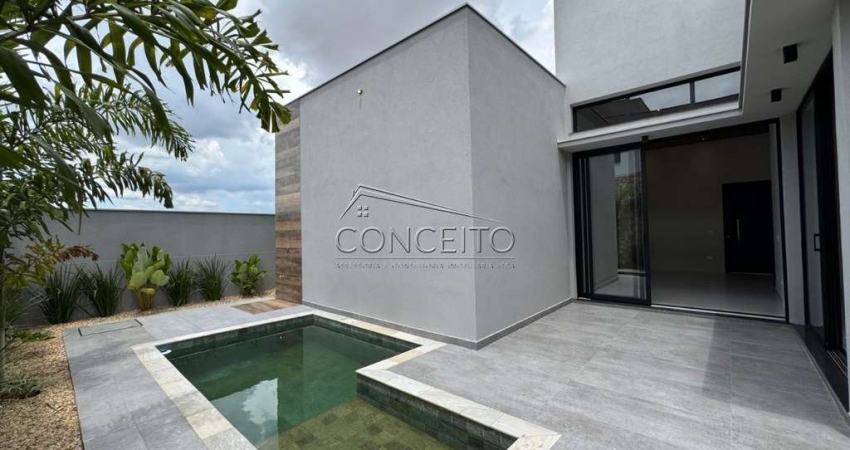 Casa térrea à venda no Condomínio Residencial Damha com 212 m² | 4 suítes e 4 vagas de garagem.