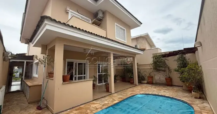 Sobrado à venda no Condomínio Terras de Piracicaba com 207 m² | 3 dormitórios, sendo 2 suítes e 4 vagas de garagem