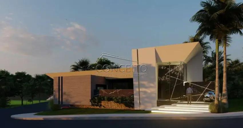 Casa em construção à venda no Condomínio Damha com 271m² | 3 suítes, sendo 1 suíte master e 6 vagas de garagem, sendo 3 vagas cobertas.
