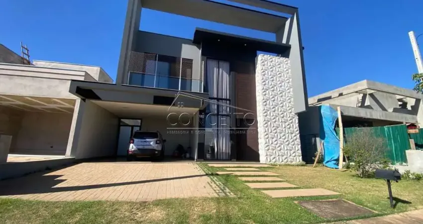 Sobrado à venda no Condomínio Villa Bela Vista com 264m² | 4 dormitórios sendo 3 suítes e 4 vagas de garagem.