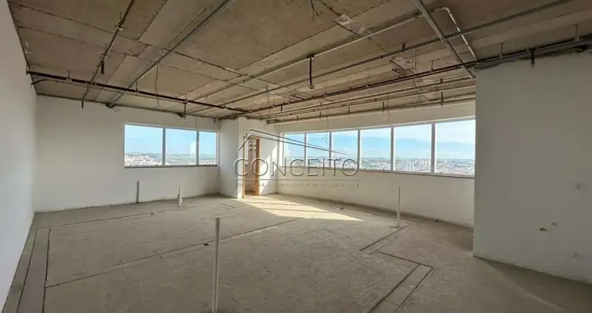 Sala comercial à venda no Edifício Mario José Ronsini com 65 m² | Sala, dois banheiros e vaga de garagem.