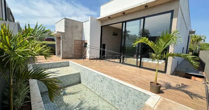 Casa térrea à venda no Condomínio Morada do Engenho com 420m² | 4 suítes e 4 vagas de garagem.