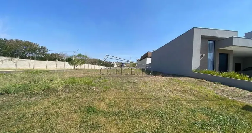 Terreno à venda no Condomínio Soleil Piracicaba com 347m² de área total.