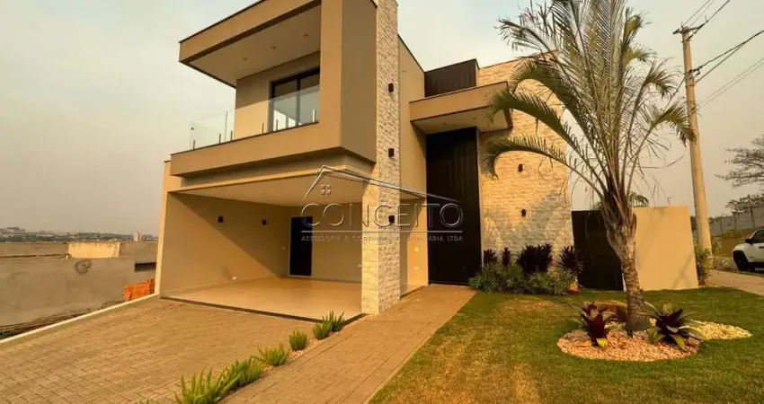 Sobrado disponível para venda/locação no Condomínio Residencial Damha II com 231,34 m² | 3 suítes e 4 vagas de garagem, sendo 2 cobertas.