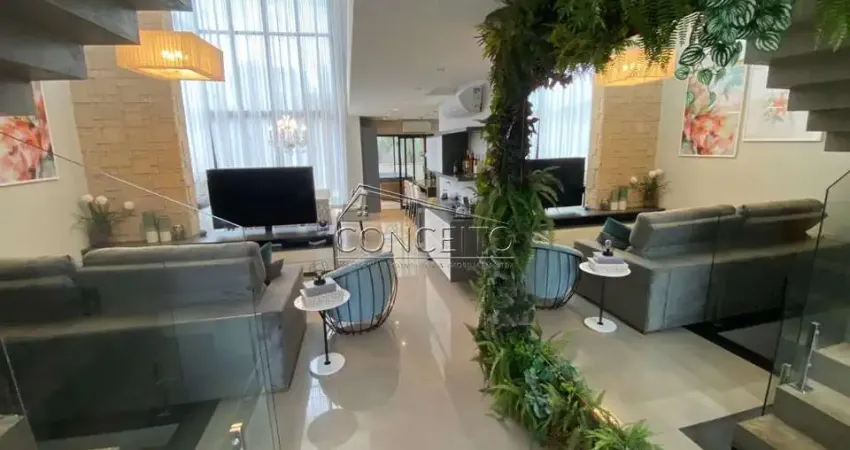 Sobrado à venda no Condomínio Villa Bela Vista com 316m² | 4 dormitórios sendo 1 suíte e 4 vagas de garagem.