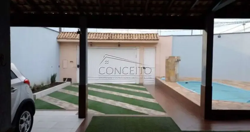 Casa térrea à venda no Campestre com 200 m² de área construída | 3 dormitórios, sendo 1 suíte e 4 vagas de garagem
