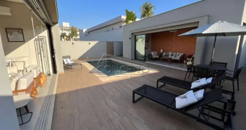 Casa térrea à venda no Condomínio Morada do Engenho com 346m² | 3 suítes e 4 vagas de garagem.