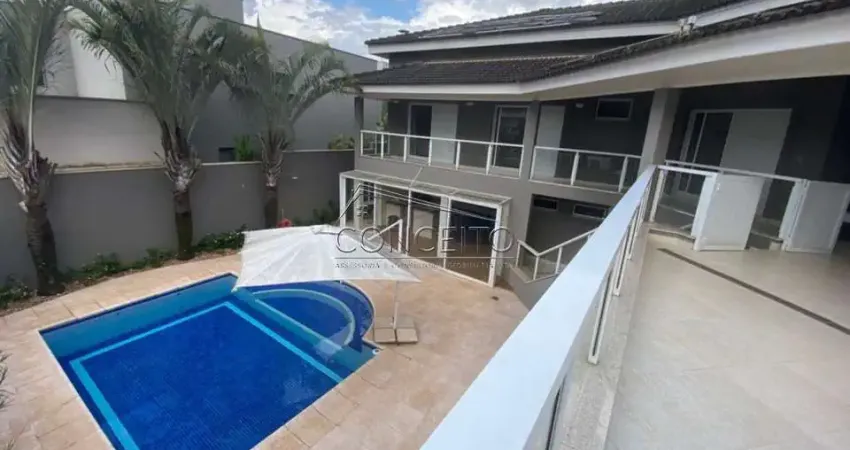 Casa alto padrão à venda no Condomínio Residencial Monte Alegre com 600 m² | 5 dormitórios, sendo 4 suítes e 6 vagas de garagem.