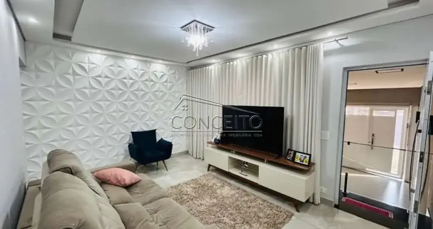 Casa térrea à venda no bairro Jardim Noiva da Colina com 88,17 m² | 2 dormitórios, sendo 1 suíte e 2 vagas de garagem cobertas.