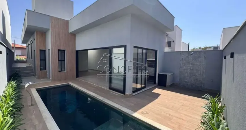 Casa térrea à venda no reserva das paineiras com área construída de 120,55 m² | 3 dormitórios, sendo 1 suíte e 4 vagas de garagem.