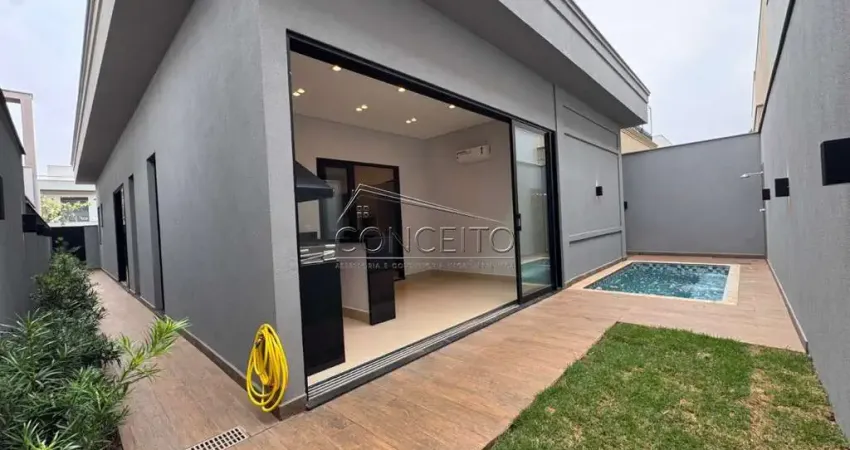 Casa térrea para venda ou locação no condomínio villa d'aquila com área construída de 165 m² | 3 dormitórios, sendo 1 suíte e 4 vagas de garagem.