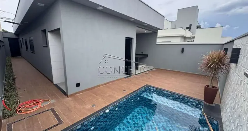 Casa térrea recém construída à venda no condomínio residencial ágape com área útil de 133,65 | 3 dormitórios, sendo 1 suíte e 2 vagas de garagem.