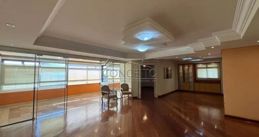 Apartamento à venda no edifício monte líbano com área útil de 218 m² | 3 dormitórios, sendo 1 suíte e 2 vagas de garagem cobertas.