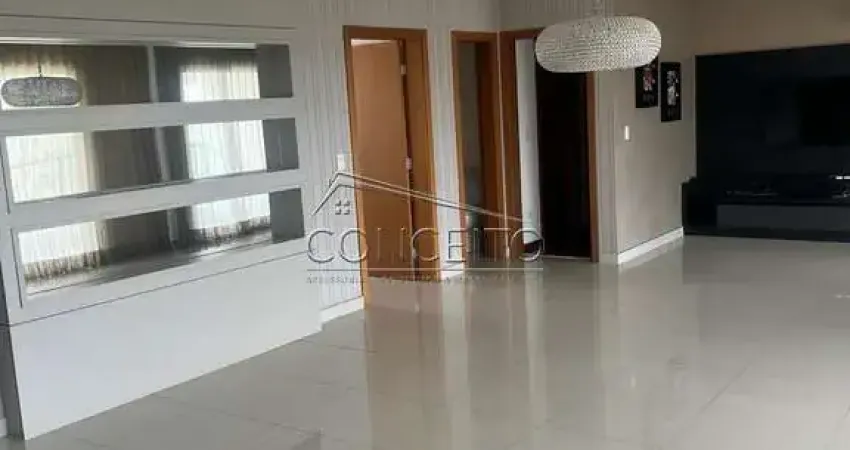 Apartamento para locação no condomínio residencial palladio com área útil de 280 m² | 3 suítes com armários planejados, 4 vagas de garagem e depósito.