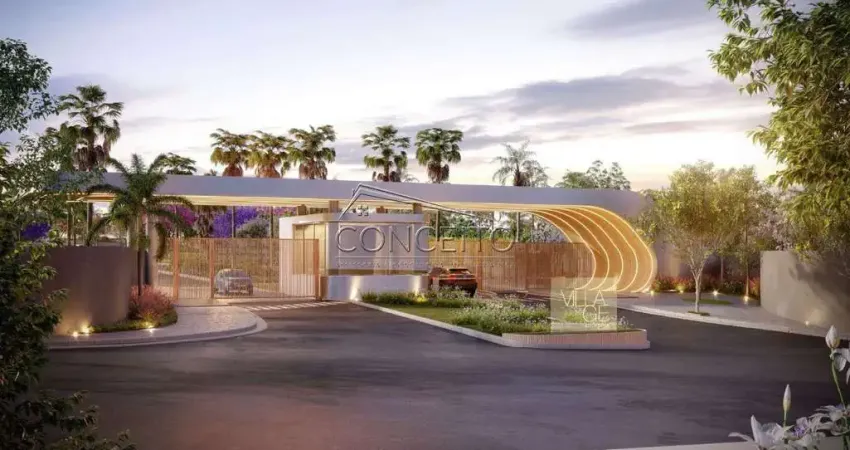 Lançamento village park authoria com 188 lotes a partir de 250 m² de área total.