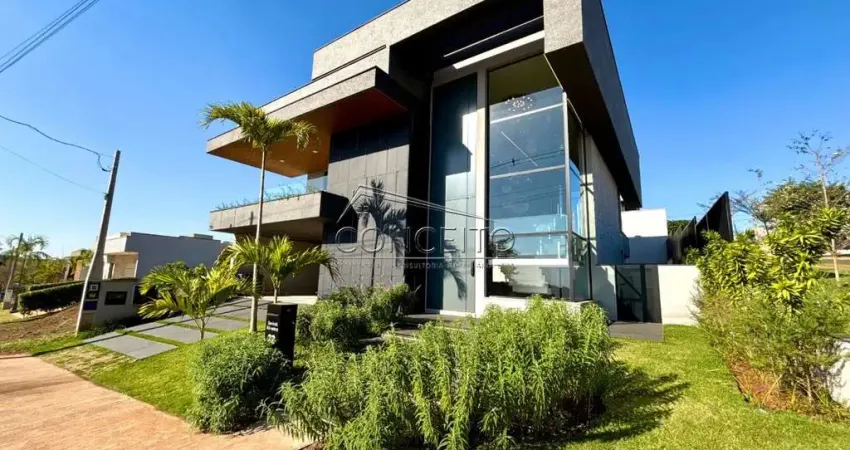 Sobrado de alto padrão à venda no condomínio residencial villa bela vista, com área construída de 319,61 m² | 3 suítes com closet e 4 vagas de garagem