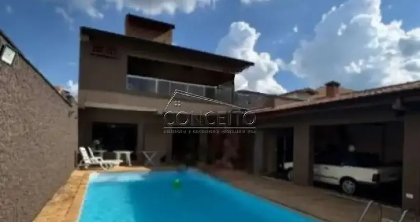 Sobrado à venda no bairro nova piracicaba com área construída de 256 m² | 4 dormitórios, sendo 3 suítes e 4 vagas de garagem