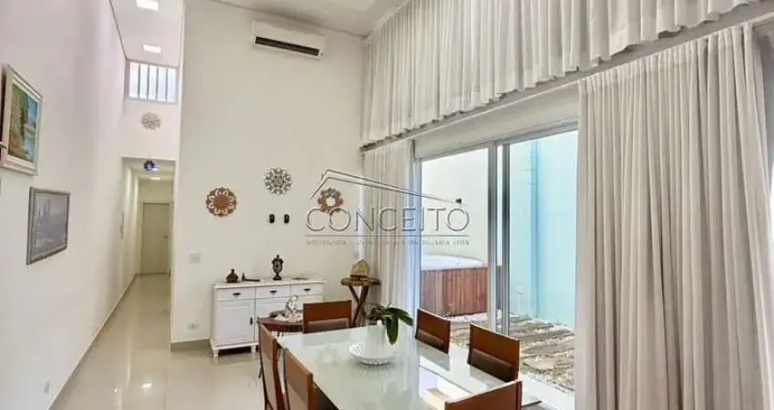 Casa térrea à venda no condomínio Residencial Águas Claras com área construída de 115,60 | 3 dormitórios, sendo 1 suíte e 2 vagas de garagem cobertas