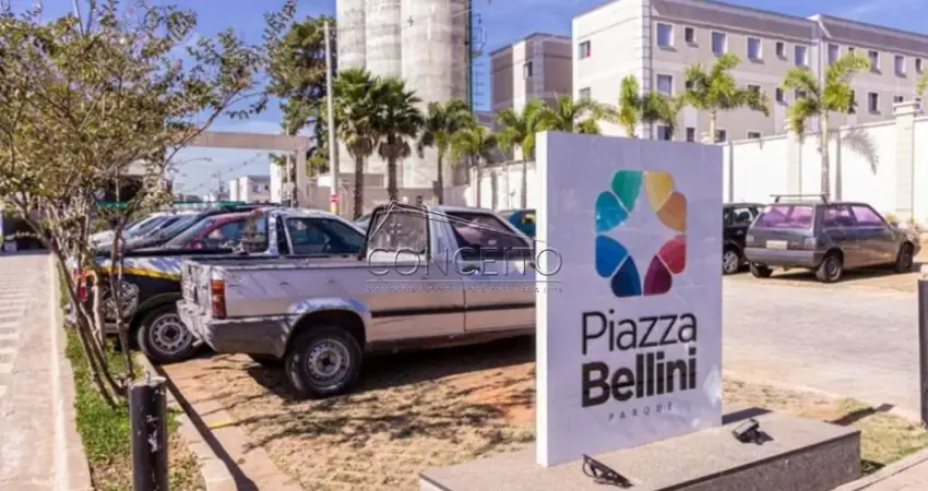 Apartamento à venda no Condomínio Piazza Bellini, com área útil de 45 m² | 2 dormitórios e 1 vaga de garagem.