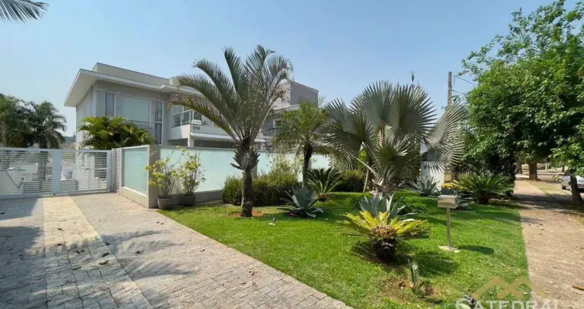 Sobrado com 3 dormitórios à venda, 297 m² por r$ 2.690.000,00 - loteamento reserva da serra - jundiaí/sp