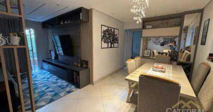 Apartamento Porteira Fechada com 2 quartos à venda, 78 m² por R$ 510.000 - Jardim Pacaembu - Jundiaí/SP
