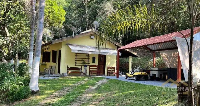 Sítio com  24200 m² , 2 casas - venda por R$ 2.650.000 ou aluguel por R$ 12.120/mês - Jundiaí Mirim - Jundiaí/SP