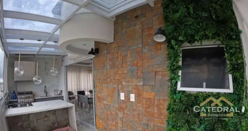 Apartamento triplex com 4 dormitórios, 238 m² - venda por r$ 2.500.000,00 ou aluguel por r$ 13.791,67/mês - anhangabaú - jundiaí/sp