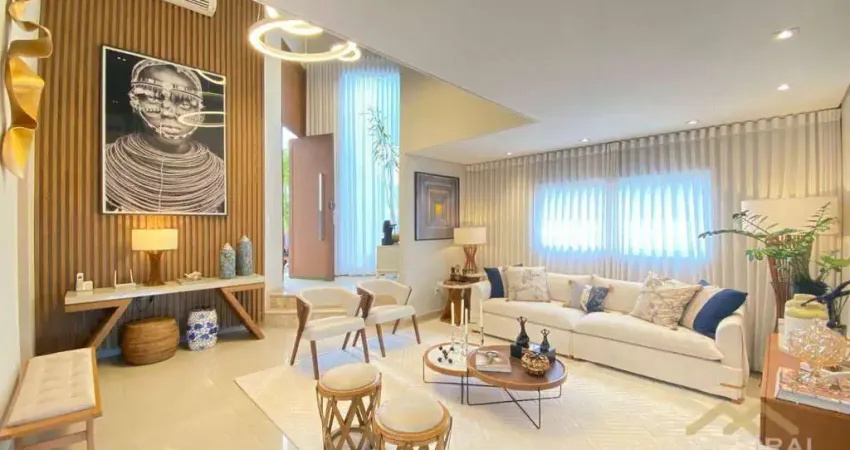 Sobrado com 4 dormitórios à venda, 290 m² por r$ 2.800.000,00 - residencial ibi aram i - itupeva/sp