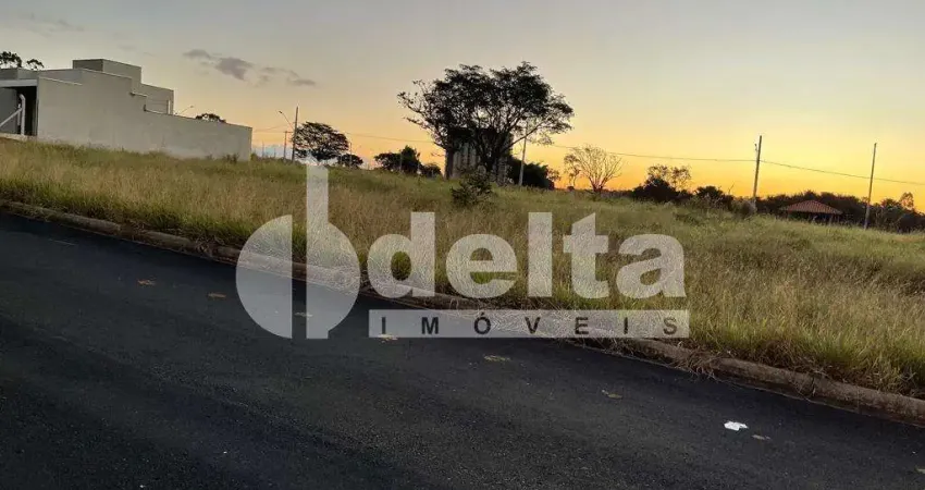 Terreno disponível para venda 250 m² no bairro Residencial Fruta do Conde em Uberlândia-MG