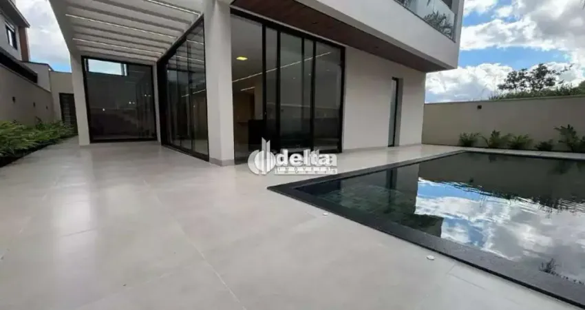 Casa em condomínio disponível para locação no bairro jardim sul em uberlândia-mg