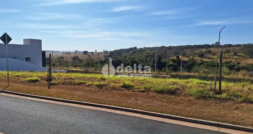 Terreno no condomínio disponível para venda no bairro Granja Marileusa em Uberlândia-MG