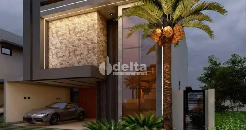 Casa no condomínio Tamboré disponível para venda em Uberlândia-MG