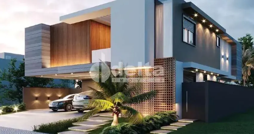 Casa no condomínio Alphaville 2 disponível para venda em Uberlândia-MG
