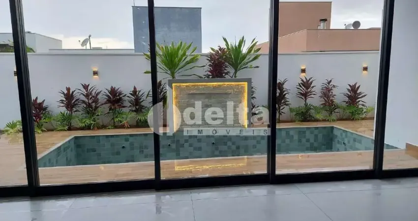 Casa no condomínio Jardins Gênova disponível para venda em Uberlândia-MG