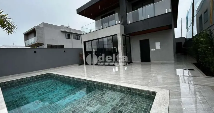 Casa no condomínio Tamboré disponível para venda em Uberlândia-MG