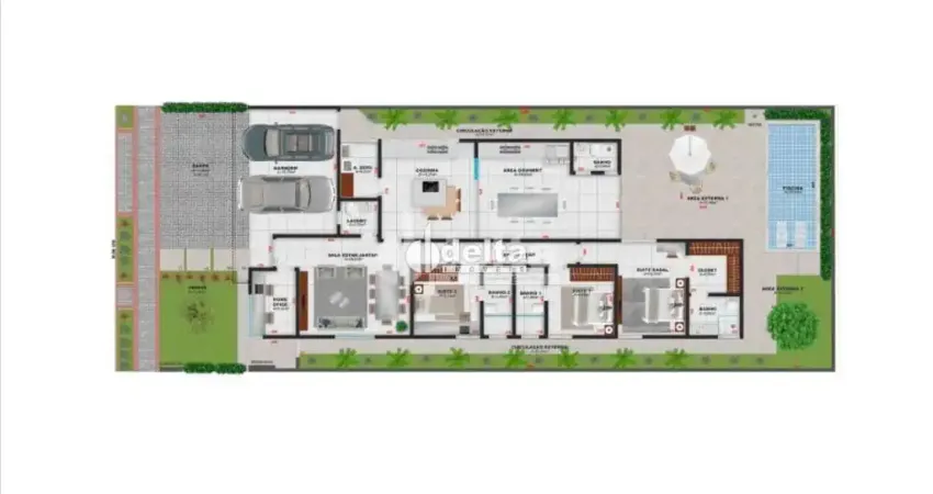 Casa no condomínio splendido disponível para venda em uberlândia-mg